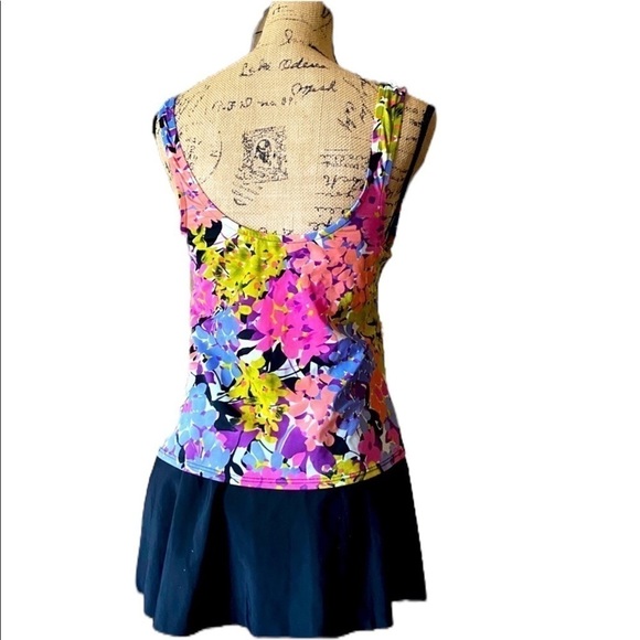 Swimsuit TANKINI One-Piece Swimsuit Size EU 40 US 10 - Picture 4 of 9